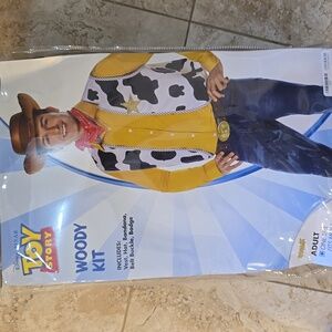 Disney Mens One Size Fits All Woody Costume